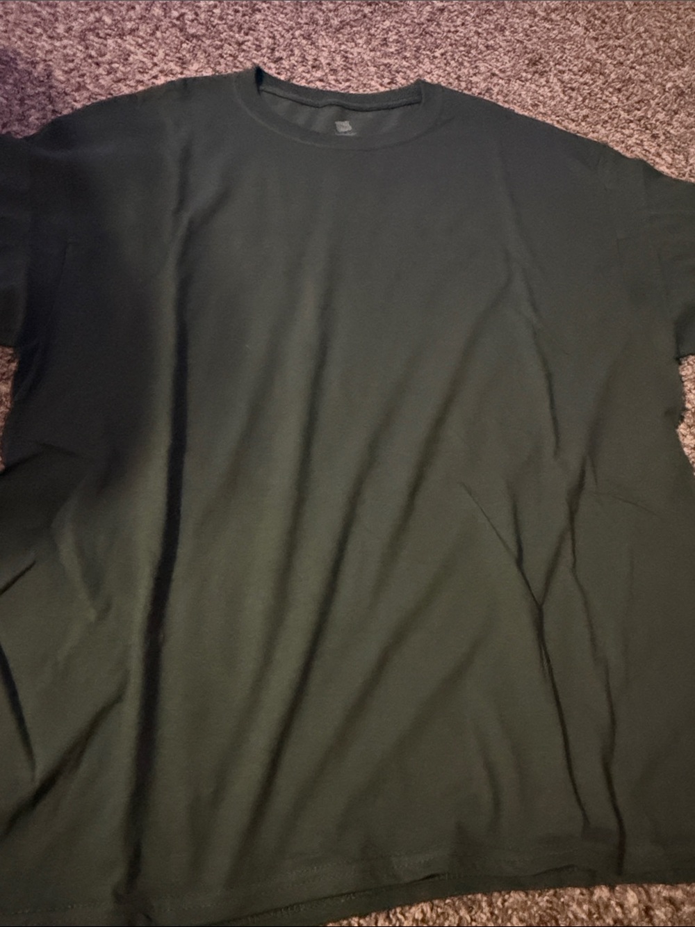 Hanes Men's Short Sleeve Crew Neck T-Shirt - Black